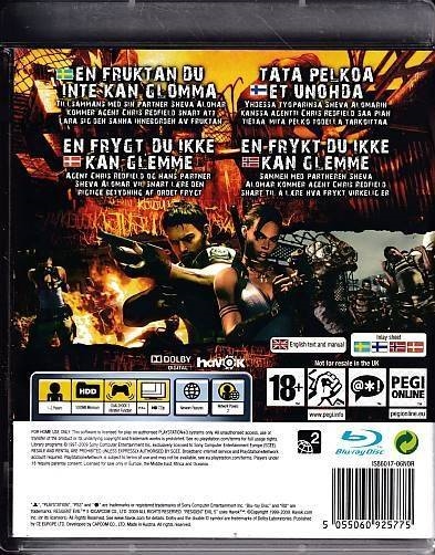 Resident Evil 5 - PS3 (B Grade) (Genbrug)